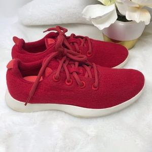 Allbirds Wool Runners Rare Tuke LE Marinara Red, 8